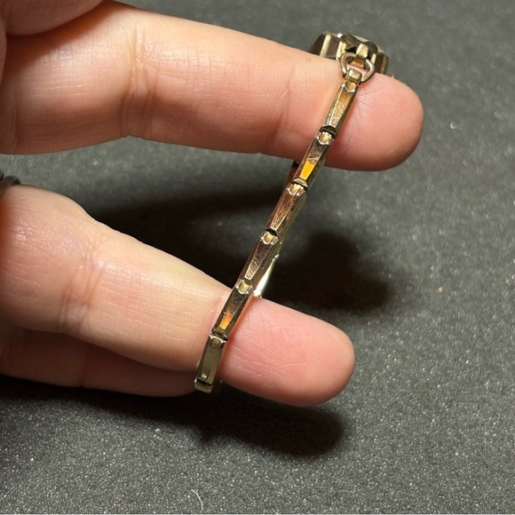 Vintage Bulova L3 Ladies Cocktail Watch Mechanical Wind 10K Gold Plated Working - Picture 4 of 8